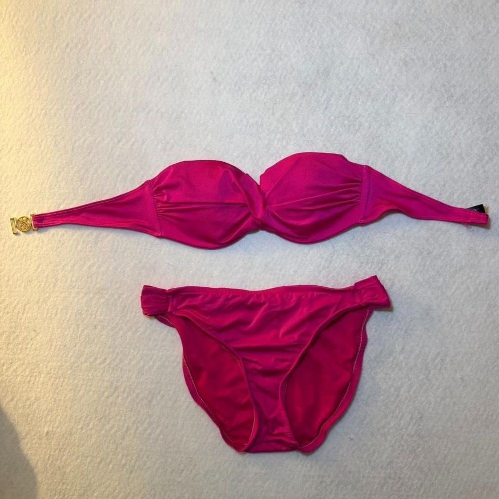 Victoria's Secret pink bikini top and mossimo bottoms mismatched bikini